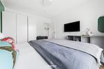 Schlafzimmer - Ferienhaus Strandhaus 37 Olpenitz - Top-Hundeurlaub