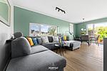 Wohnzimmer - Ferienhaus Strandhaus 37 Olpenitz - Top-Hundeurlaub