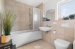 Badezimmer - Ferienhaus Strandhaus 37 Olpenitz - Top-Hundeurlaub