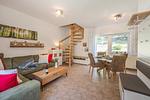 Wohnzimmer - Ferienwohnung Emily mit Garten, Sauna und Terrasse mit Grill - Top-Hundeurlaub