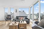 Wohnzimmer - Ferienhaus Am Pier Olpenitz - Top-Hundeurlaub