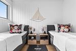 Schlafzimmer - Ferienhaus Am Pier Olpenitz - Top-Hundeurlaub