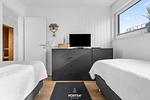 Schlafzimmer - Ferienhaus Am Pier Olpenitz - Top-Hundeurlaub