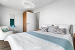 Schlafzimmer - Ferienhaus Art Haus Olpenitz - Top-Hundeurlaub