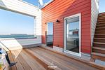 Balkon - Ferienhaus Art Haus Olpenitz - Top-Hundeurlaub