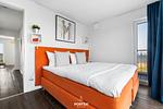 Schlafzimmer - Ferienhaus Art Haus Olpenitz - Top-Hundeurlaub