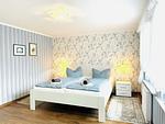 Schlafzimmer - Haus: strandnah, Terrasse - Top-Hundeurlaub