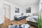 Schlafzimmer - Ferienhaus Saltkrokan Olpenitz - Top-Hundeurlaub