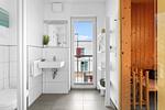 Badezimmer - Ferienhaus Saltkrokan Olpenitz - Top-Hundeurlaub
