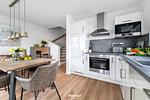 Küche / Küchenzeile - Ferienhaus Saltkrokan Olpenitz - Top-Hundeurlaub