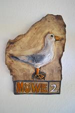 Dekoratives Detail - Wohnung Möwe - Top-Hundeurlaub