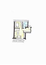 Grundriss - Wohnung Möwe - Top-Hundeurlaub