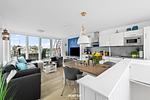 Wohnzimmer - Ferienhaus Ankerlicht Olpenitz - Top-Hundeurlaub