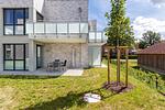 Terrasse mit Zugang zum Wohn-/Essbereich - Aparthotel Ostseeallee 4-31 - Top-Hundeurlaub