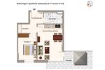 Grundriss (Angaben ohne Gewähr) - Aparthotel Ostseeallee 4-31 - Top-Hundeurlaub