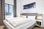 Schlafzimmer mit Doppelbett - Krusespeicher 2-40 - Top-Hundeurlaub