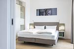 Schlafzimmer mit Doppelbett - Krusespeicher 3-49 - Top-Hundeurlaub