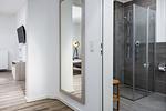 Flur mit Blick zum Badezimmer, Wohnzimmer - Ohlerich Speicher 2-13 - Top-Hundeurlaub