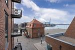 Ausblick vom Balkon, Hafen - Ohlerich Speicher 2-13 - Top-Hundeurlaub