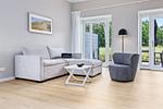 Wohn-Essbereich mit Couch - Strandresidenzen Binz-Prora D0.3 - Top-Hundeurlaub