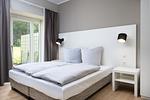 Wohn-Essbereich mit Couch - Strandresidenzen Binz-Prora D0.5 - Top-Hundeurlaub