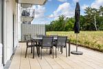 Terrasse mit Gartenmöbeln - Strandresidenzen Binz-Prora D0.5 - Top-Hundeurlaub