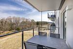 Balkon mit Überdachung - Strandresidenzen Binz-Prora D4.4 - Top-Hundeurlaub