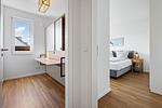 Flur mit Blick zum Schlafzimmer - Weiße Villen 1-09 - Top-Hundeurlaub