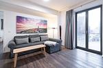 Wohn-Essbereich mit Couch - Ohlerich Speicher 1-01 - Top-Hundeurlaub