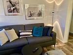 Wohn-Essbereich mit Couch - Ohlerich Speicher 3-18 - Top-Hundeurlaub