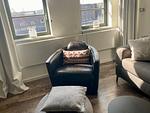 Wohn-Essbereich mit Couch - Ohlerich Speicher 3-18 - Top-Hundeurlaub