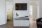 Wohn-Essbereich mit Flatscreen-TV - Ohlerich Speicher 4-26 - Top-Hundeurlaub