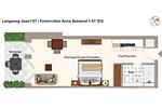 Grundriss (Angaben ohne Gewähr) - Apartmentvilla Anna See 1-07 - Top-Hundeurlaub