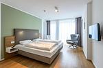 Wohn-Essbereich mit Esstisch - Apartmentvilla Anna See 1-10 - Top-Hundeurlaub