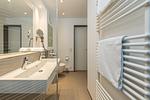 Badezimmer mit Dusche - Apartmentvilla Anna See 1-15 - Top-Hundeurlaub