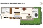 Grundriss (Angaben ohne Gewähr) - Apartmentvilla Anna See 1-16 - Top-Hundeurlaub