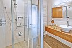 Badezimmer mit Waschtisch - Oberlin 15-1-2 - Top-Hundeurlaub