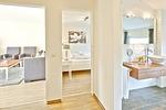 Flur mit Blick zum Badezimmer - Oberlin 15-1-2 - Top-Hundeurlaub