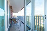 Überdachter Balkon mit Sitzgelegenheit - Apartmentvilla Anna See 3-13 - Top-Hundeurlaub