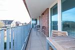 Überdachter Balkon mit Sitzgelegenheit - Apartmentvilla Anna See 3-13 - Top-Hundeurlaub