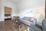 Wohn-Essbereich mit Esstisch, Sitzgelegenheit - Apartmentvilla Anna See 3-16 - Top-Hundeurlaub