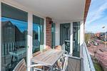 Überdachter Balkon mit Sitzgelegenheit - Apartmentvilla Anna See 3-16 - Top-Hundeurlaub