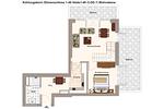 Grundriss - Dünenschloss 1-40 - Top-Hundeurlaub