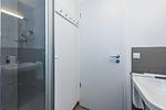 Badezimmer mit Dusche - Deichhäuser Anna Küste 8-12 - Top-Hundeurlaub
