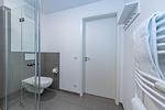Badezimmer mit Dusche - Deichhäuser Anna Küste 8-14 - Top-Hundeurlaub