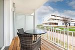 Balkon mit Zugang zum Wohn-/Essbereich - gbmv0-01 - Großenbrode - Apartmentanlage Meerblickvilla 0-01 - Top-Hundeurlaub