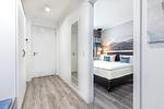 Flur mit Zugang zum Schlafzimmer - Apartmentanlage Meerblickvilla 1-14 - Top-Hundeurlaub