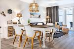 Wohn-/Essbereich mit Esstisch - Apartmentanlage Meerblickvilla 1-15 - Top-Hundeurlaub