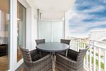 Balkon mit Zugang zum Wohn-/Essbereich - Apartmentanlage Meerblickvilla 2-18 - Top-Hundeurlaub