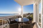 Balkon 1 mit Blick auf die Ostsee - Apartmentanlage Meerblickvilla 2-22 - Top-Hundeurlaub